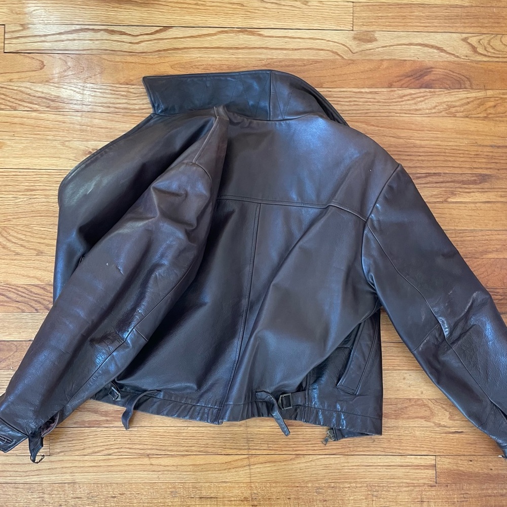 Men’s leather jacket